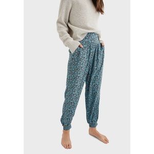 Aerie High Waisted Floral Printed Lounge Pants Cuffed Ankle NWT Size Medium